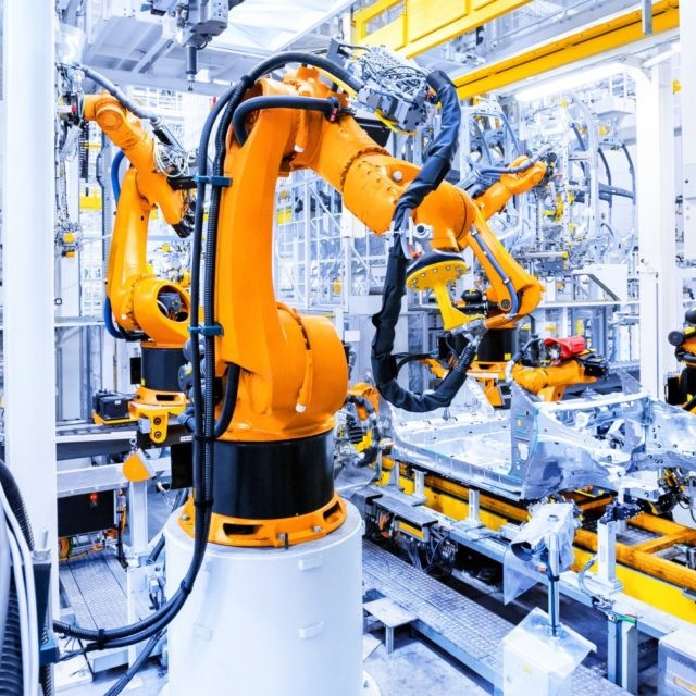 Industrial robot gears