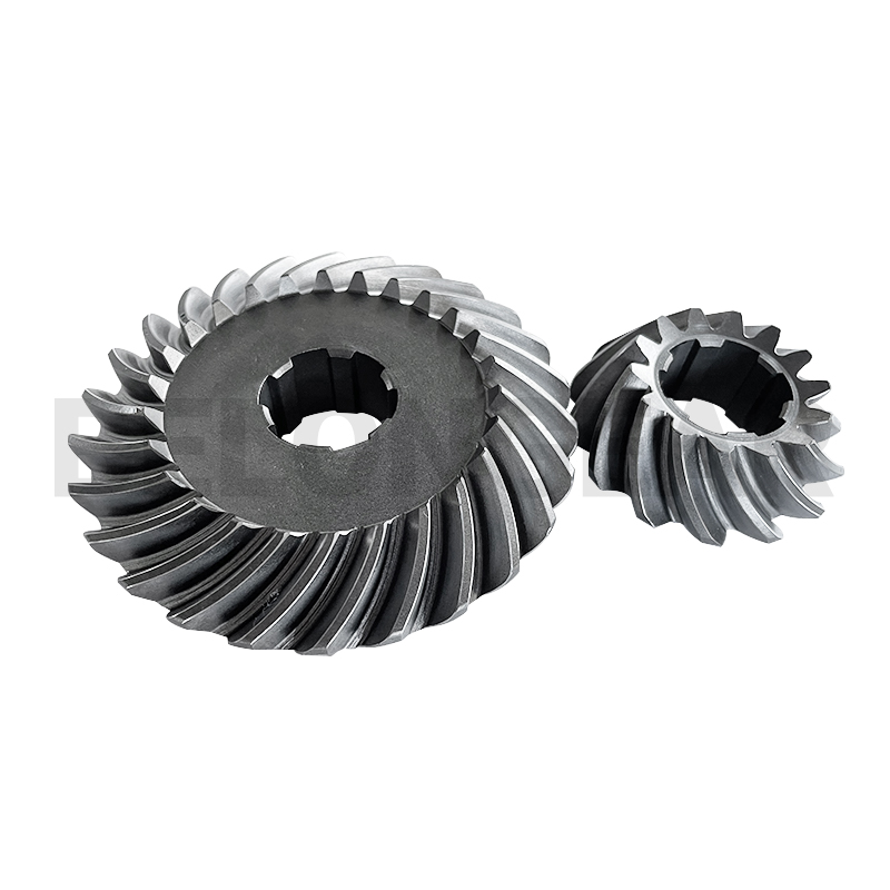 China Alloy steel Lapped bevel gear sets in gearmotor factory and