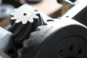 bevel gear unit