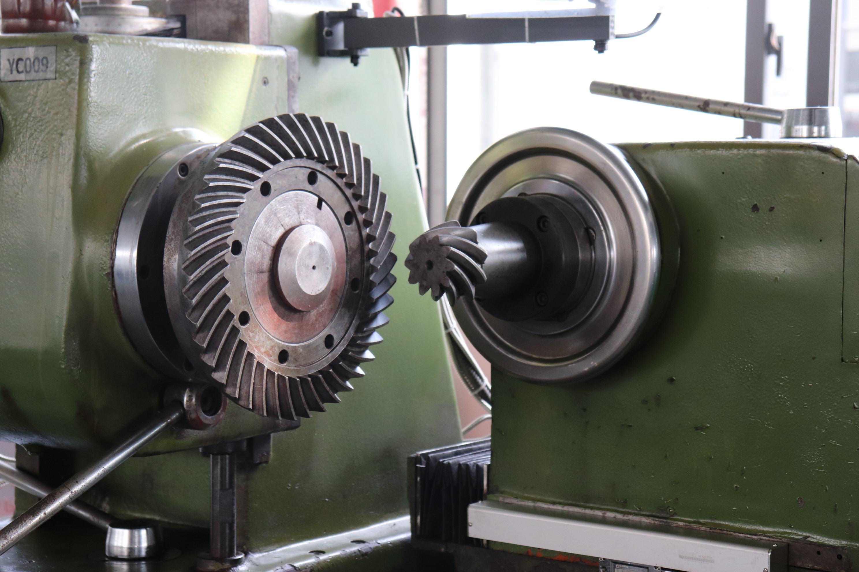 lapped bevel gear lapping